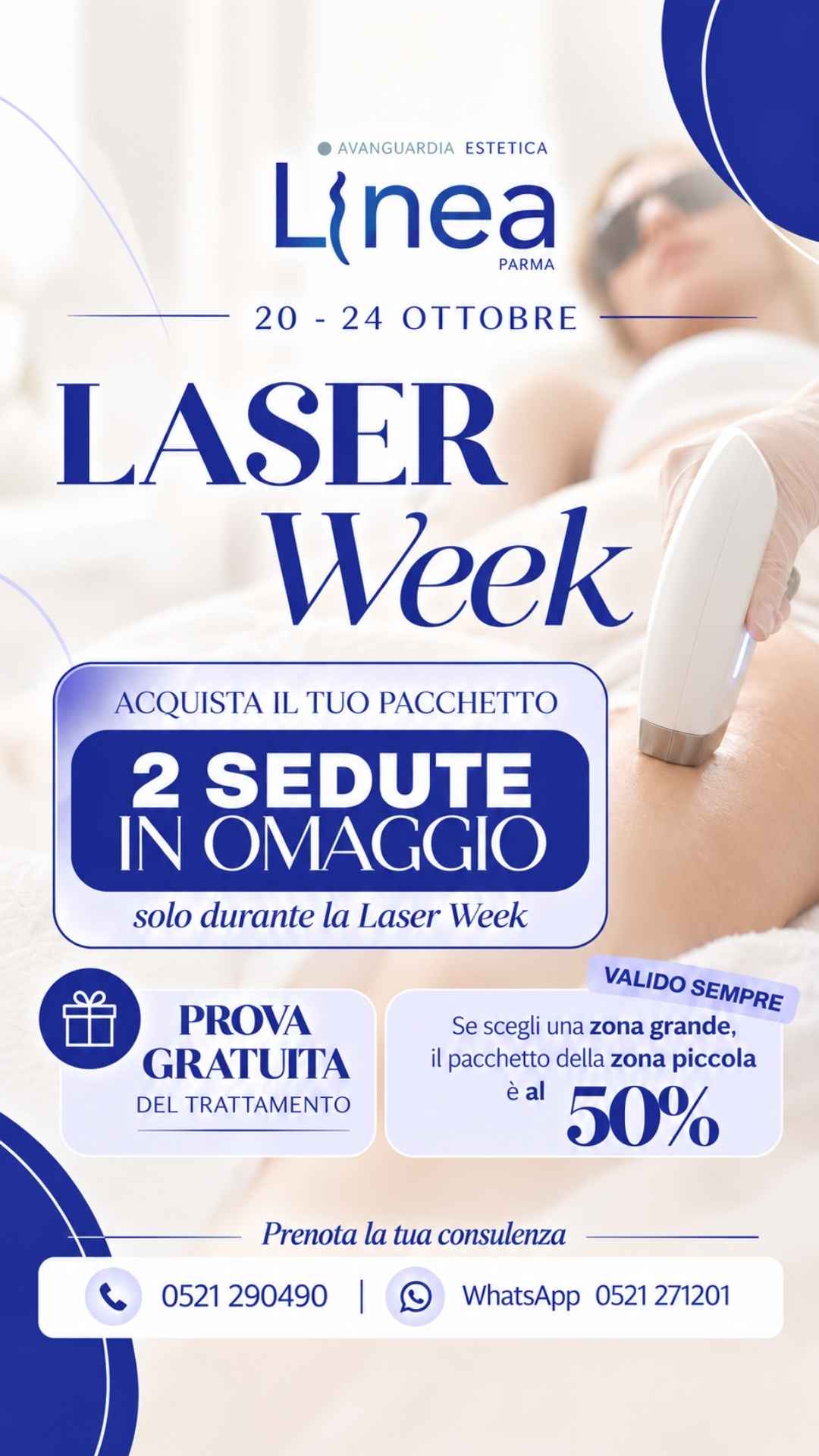banner laser week ottobre verticale