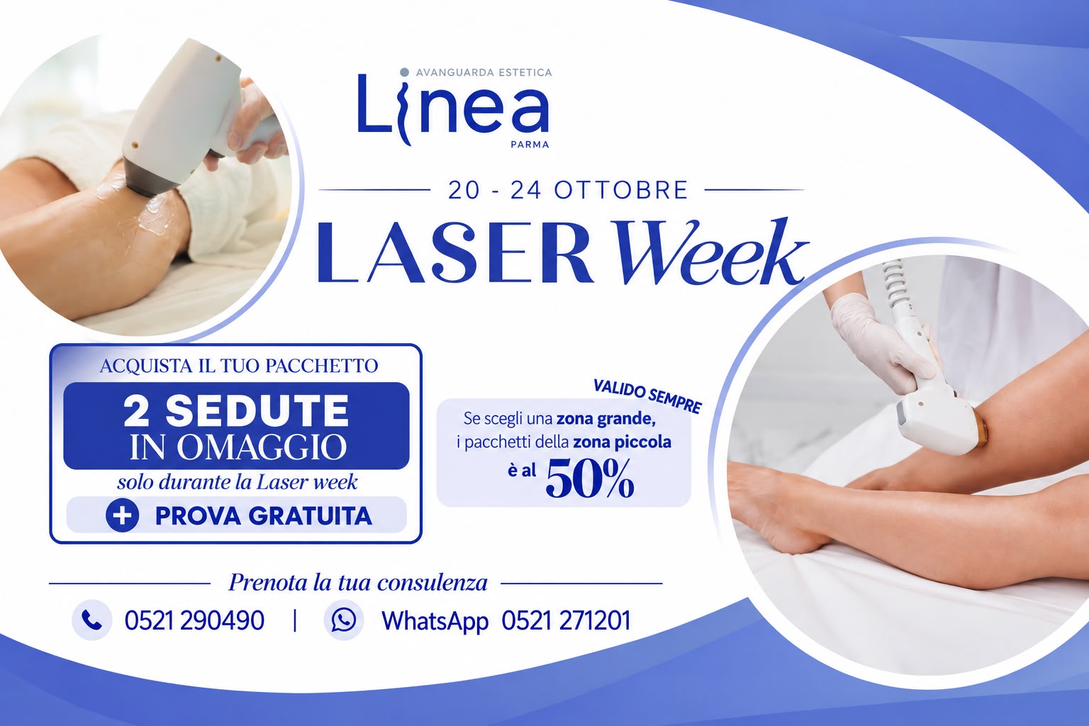 banner laser week ottobre